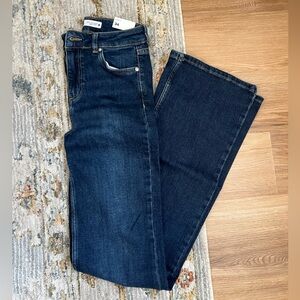 NWT Zara High Rise Flare Jean